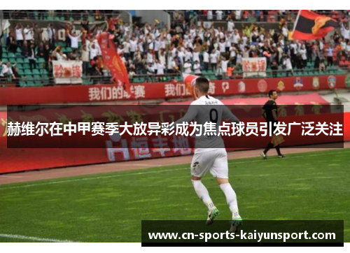 赫维尔在中甲赛季大放异彩成为焦点球员引发广泛关注