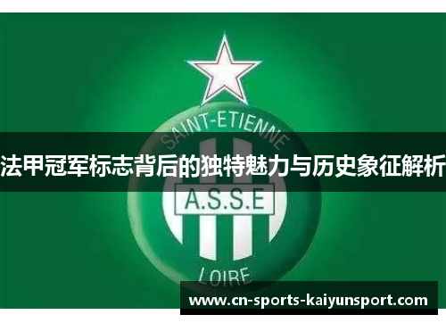 法甲冠军标志背后的独特魅力与历史象征解析