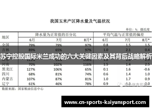 苏宁控股国际米兰成功的六大关键因素及其背后战略解析