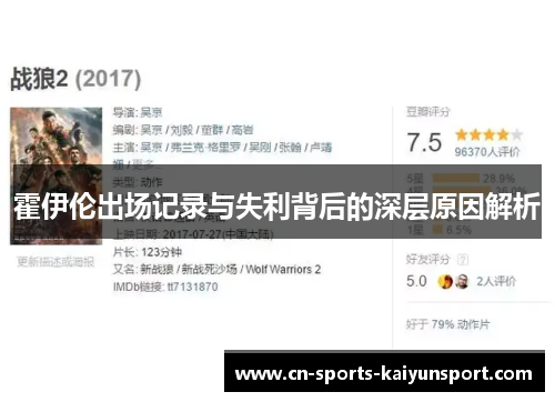 霍伊伦出场记录与失利背后的深层原因解析